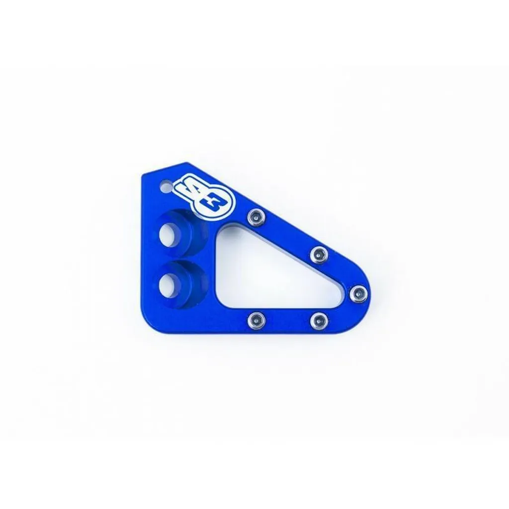 Embout de pédale de frein S3 Hard Rock bleu anti-glisse haute qualité