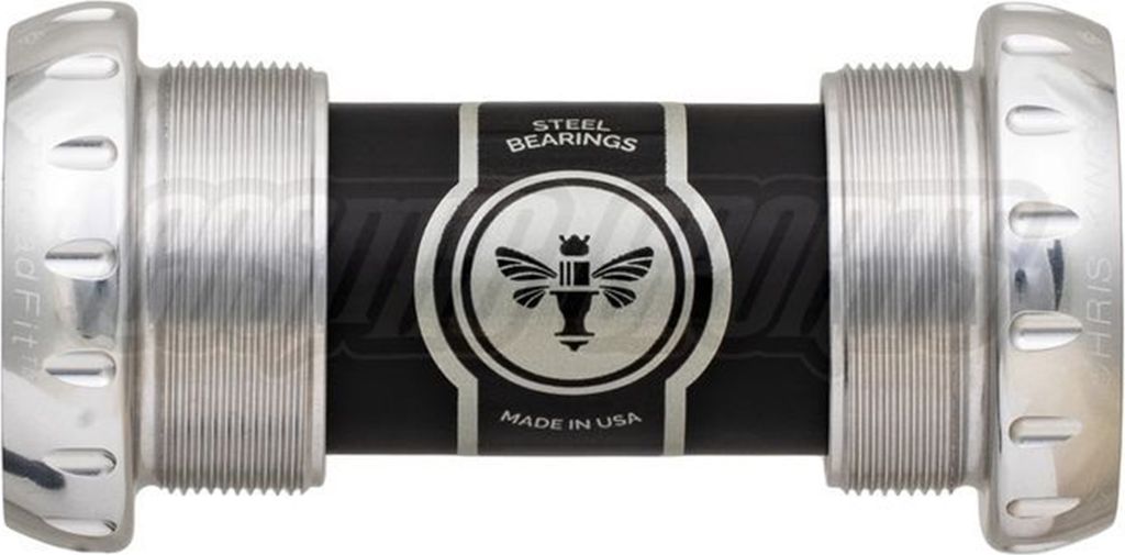 Chris King Innenlager ThreadFit 24mm, Edelstahl-Lager, silver
