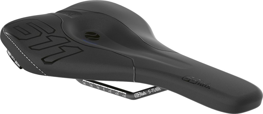 SQLAB SQlab 611 ERGOWAVE, Fahrradsattel, 28x12cm, schwarz, SQL-1882