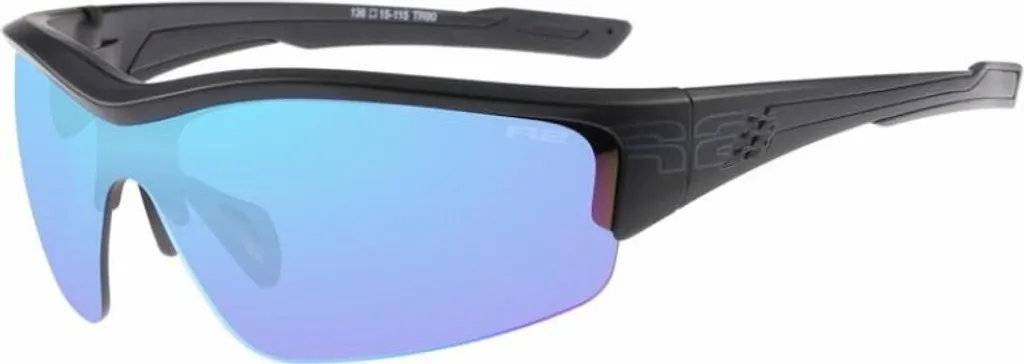R2 Wheeller AT038R Occhiali Sportivi Matte Black Ice Blue Chrome