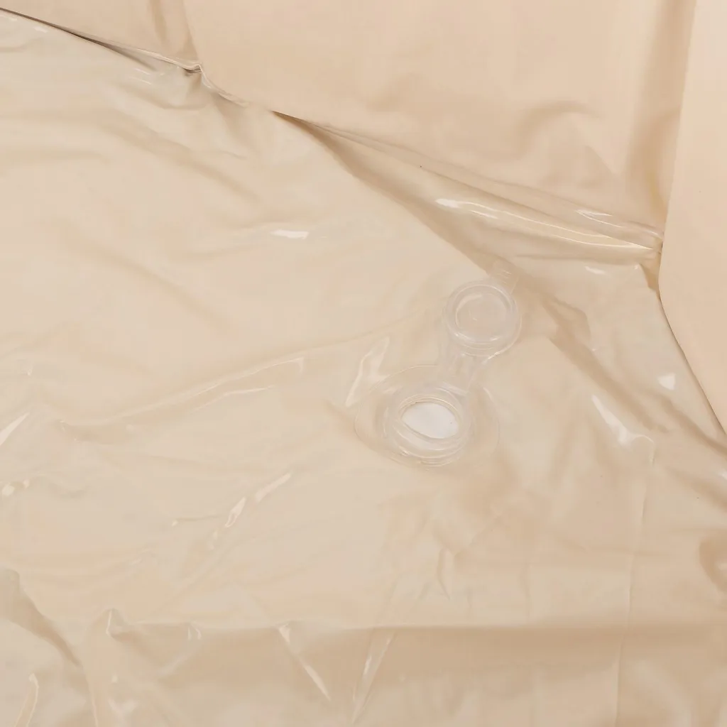 Baignoire pliable pour bébé et voyage - Solution de bain compacte beige