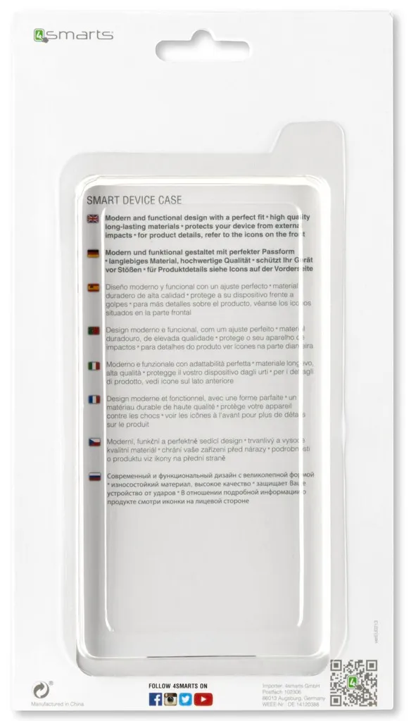 4smarts Coque IBIZA pour iPhone SE 2020 8 7 Transparente Rigide - 10