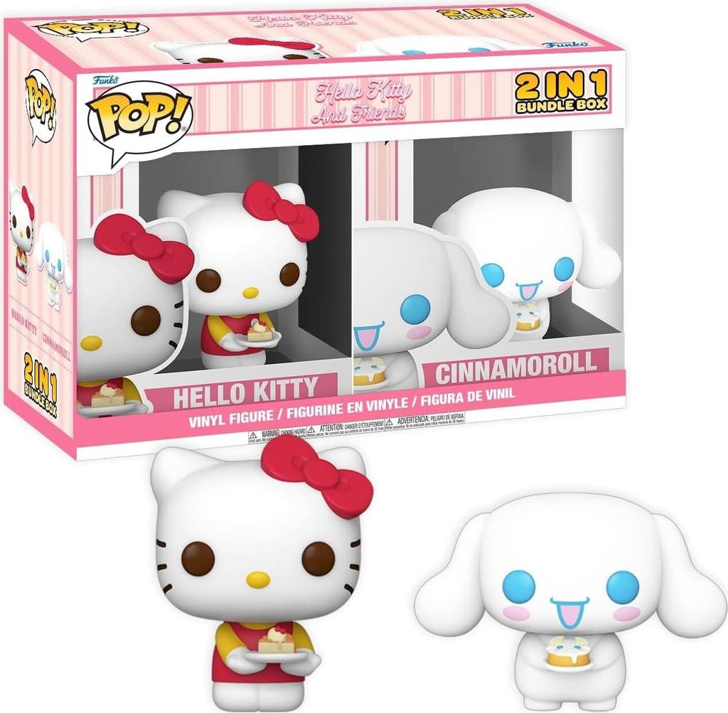 Funko POP! Hello Kitty - Cinnamoroll & Hello Kitty with Cake Assembled #92854