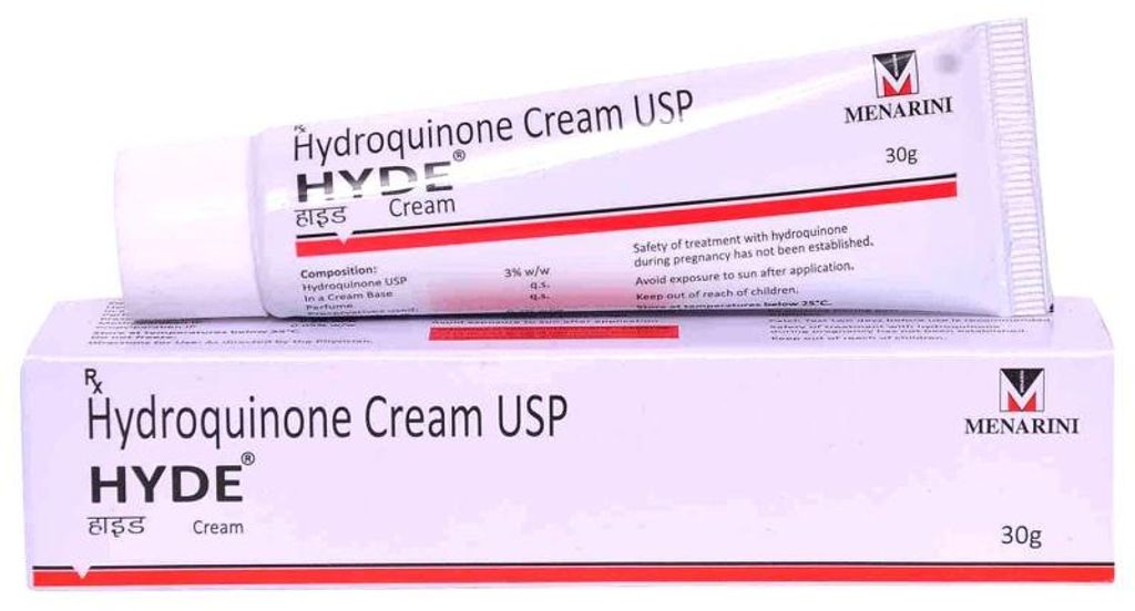 Creme, Menarini, Hyde, gegen Flecken, Melasma, 3% Produktbild 