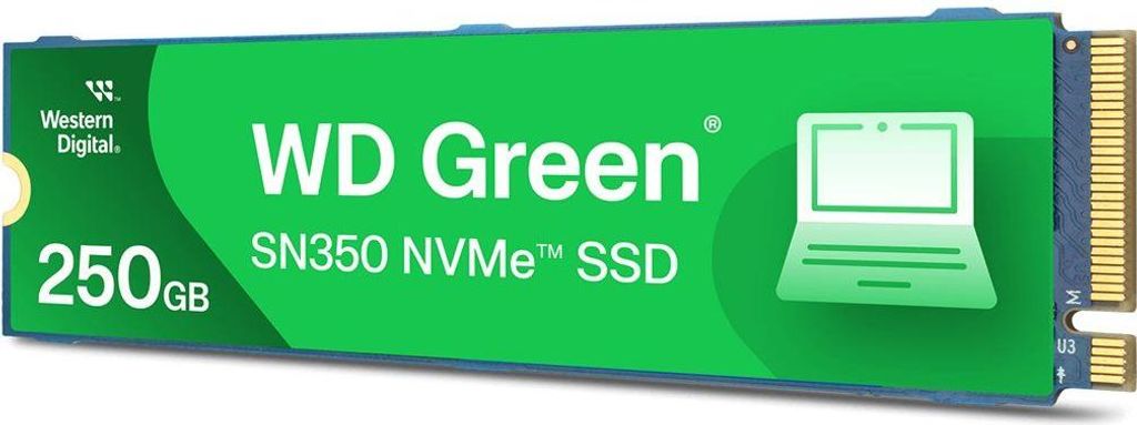 Western Digital Green SN350, 250 GB, M.2, 2400 MB/s Zdjęcie produktu 