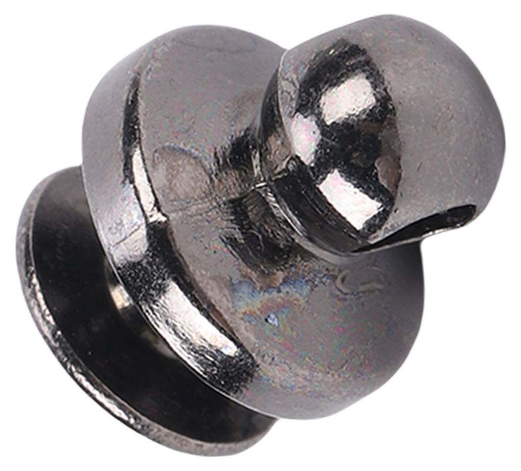 100er-Set Rundkopf-Knopfschrauben aus Aluminiumlegierung, Chicago-Schrauben, Ledernieten für DIY-Bastelprojekte, Lederhandwerk, Reparaturen und De...