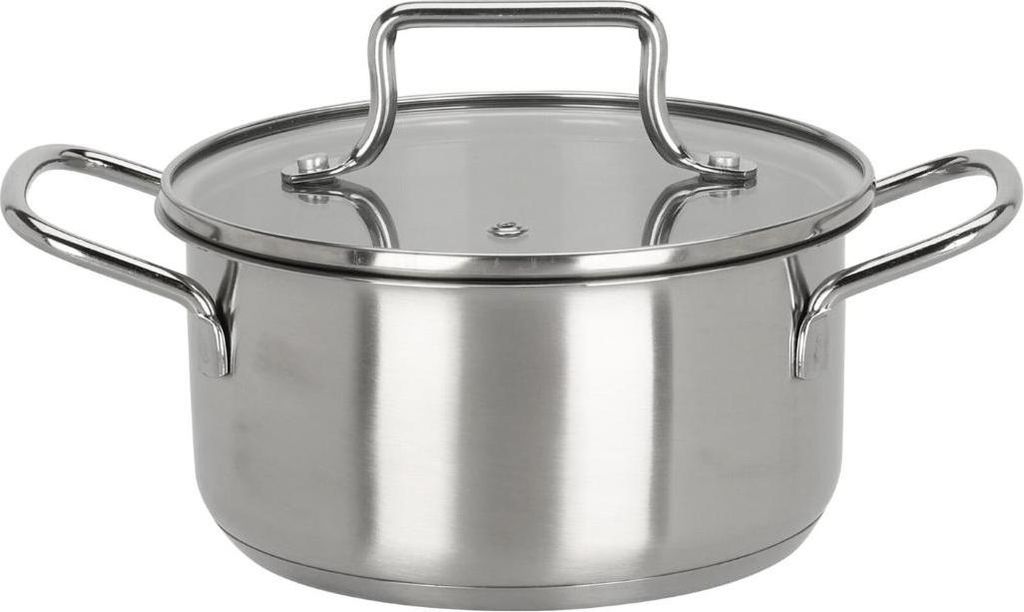 Cookinglife Kochtopf Essential Steel RVS Ø 20 cm - 2.7 Liter - geeignet für alle Wärmequellen