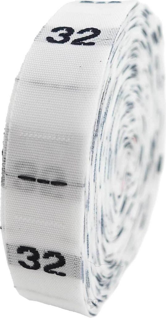 300 Größen-Etiketten Kleidergrößen Textiletiketten Labels 40x10mm Variantenwahl