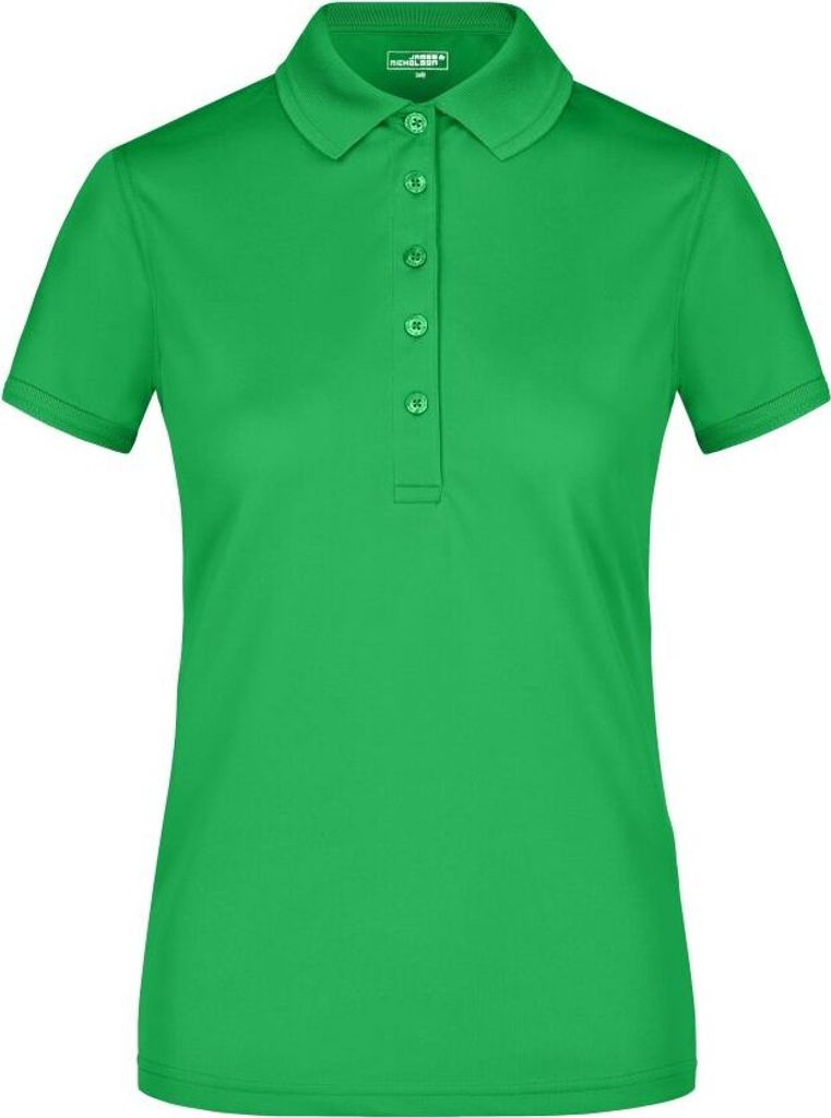 Funktionelles Polo für Freizeit und Sport green, Gr. L Produktbild 