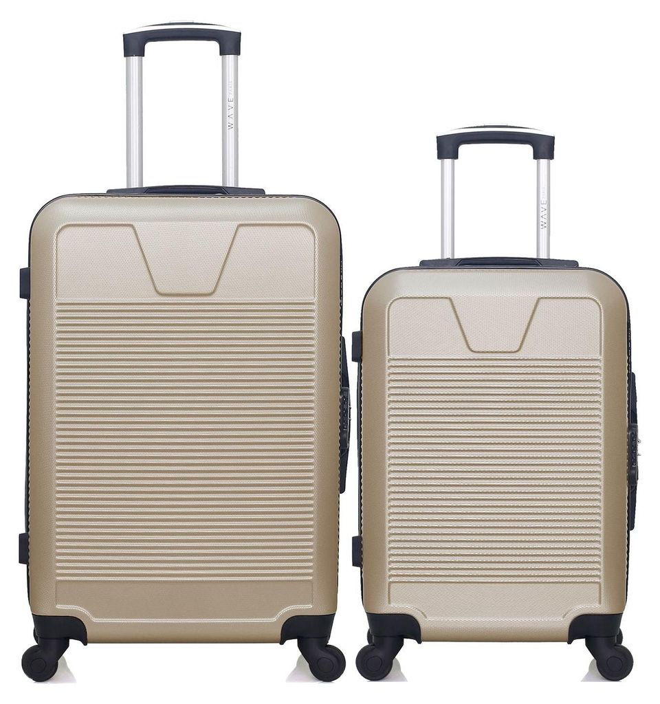 WAVE PARIS – 2er-Set – Wochenendkoffer und Handgepäckkoffer SELENGA