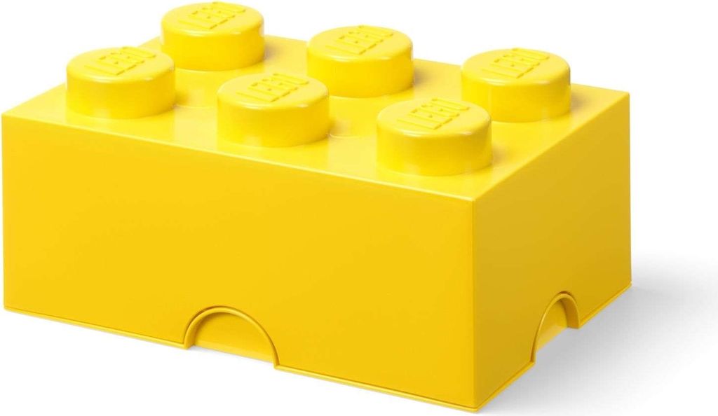 LEGO Storage Brick 6 (gelb)