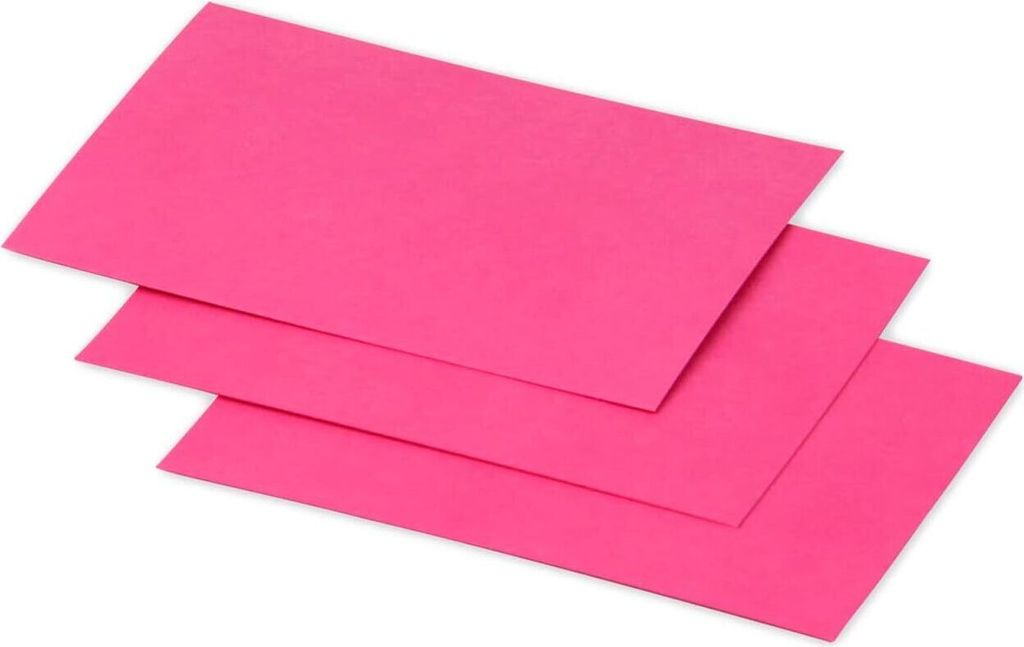 Pollen by Clairefontaine Minikarte 70 x 95 mm fuchsia 25 Karten