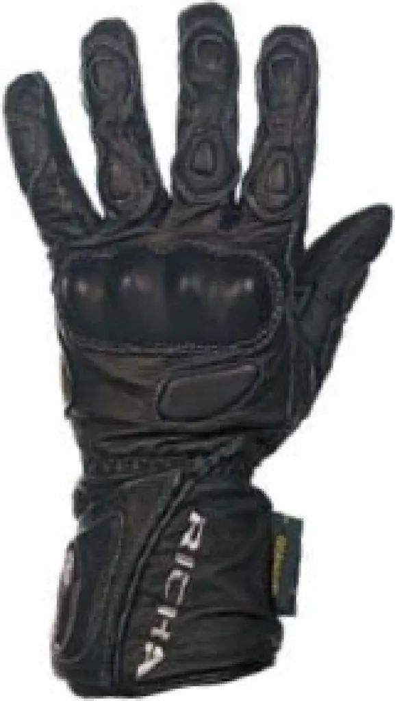 Gants moto de course Richa Racing Waterproof noirs XXL pour la pluie