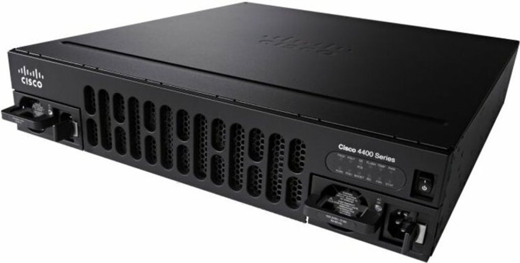 Cisco ISR 4451 Router mit Gigabit-Ethernet-Anschluss Nero