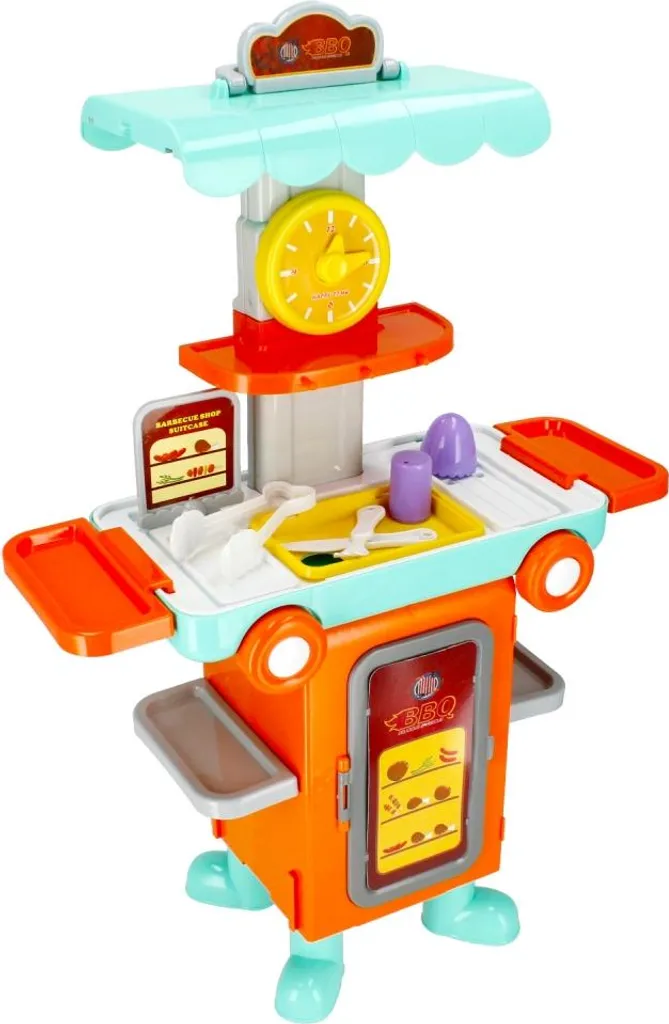 Grill et Supermarché 2 en 1 Auto Mega Creative - Set de Jeu Complet - 5