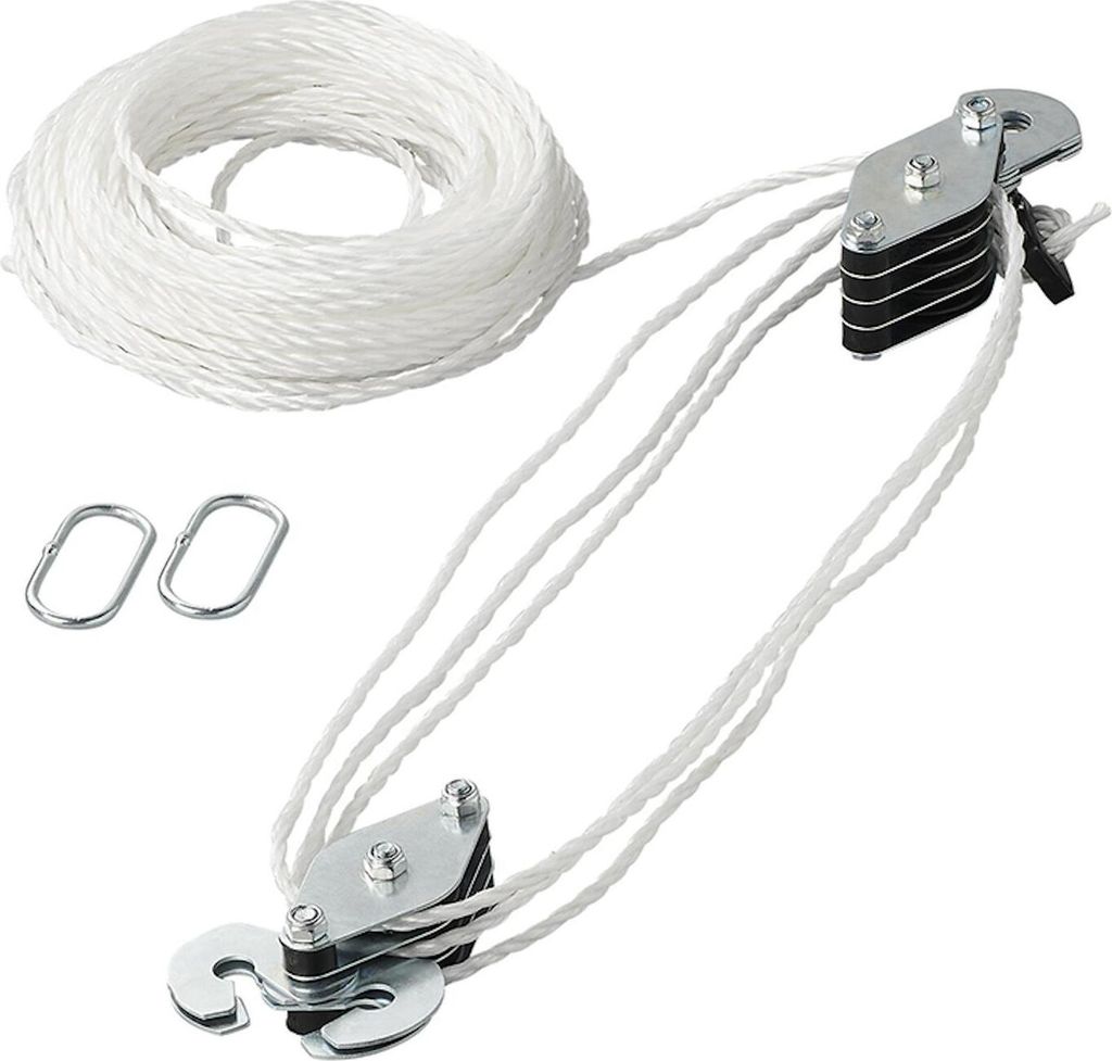 Lanový navijak ProPlus 345007, kladka 20 m, 180 kg Obrázok produktu 