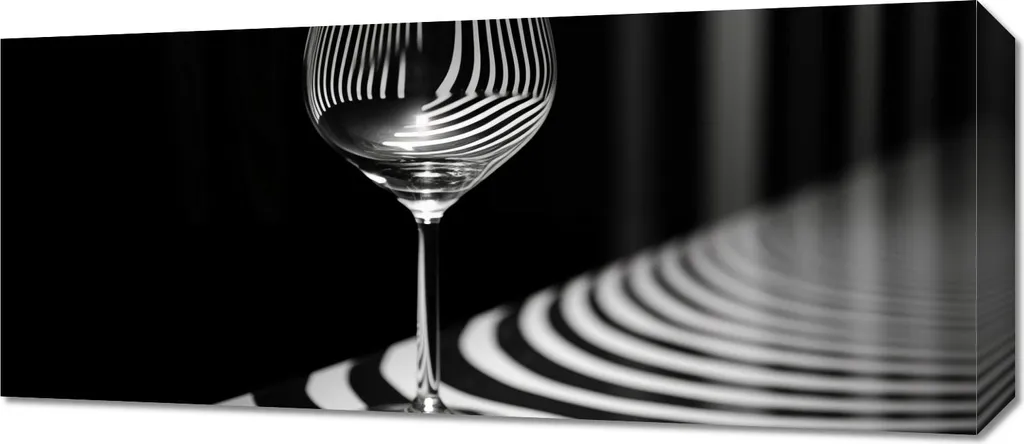 Quadro Tech in Vetro Temperato 70x30 | Alta Definizione Riflessioni