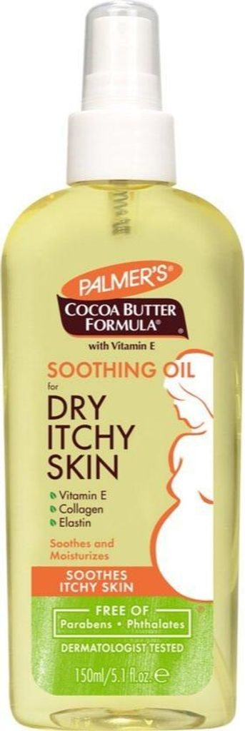 Palmers Cocoa Soothing Oil For Dry Itchy Skin (150 ml) Productafbeelding 