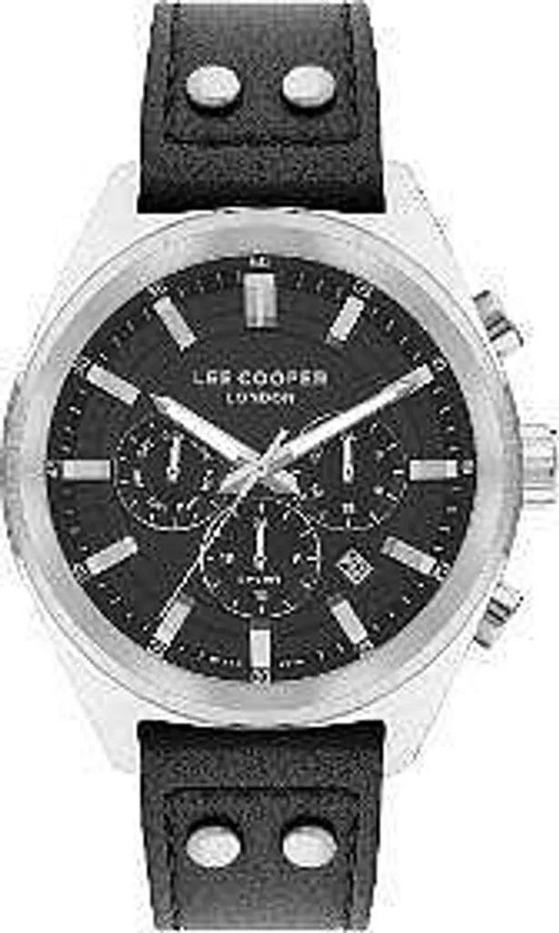 Montre homme noire Lee Cooper : un cadeau chic sans fausse note