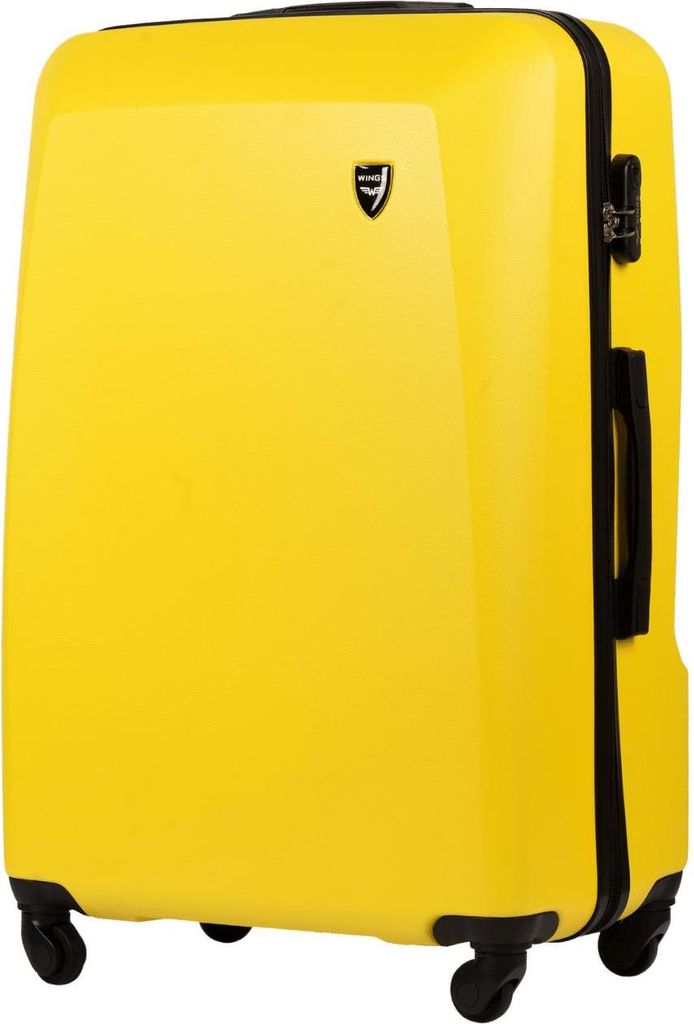 Großer Koffer WINGS PLOVER 28" Gelb - ABS+ Material