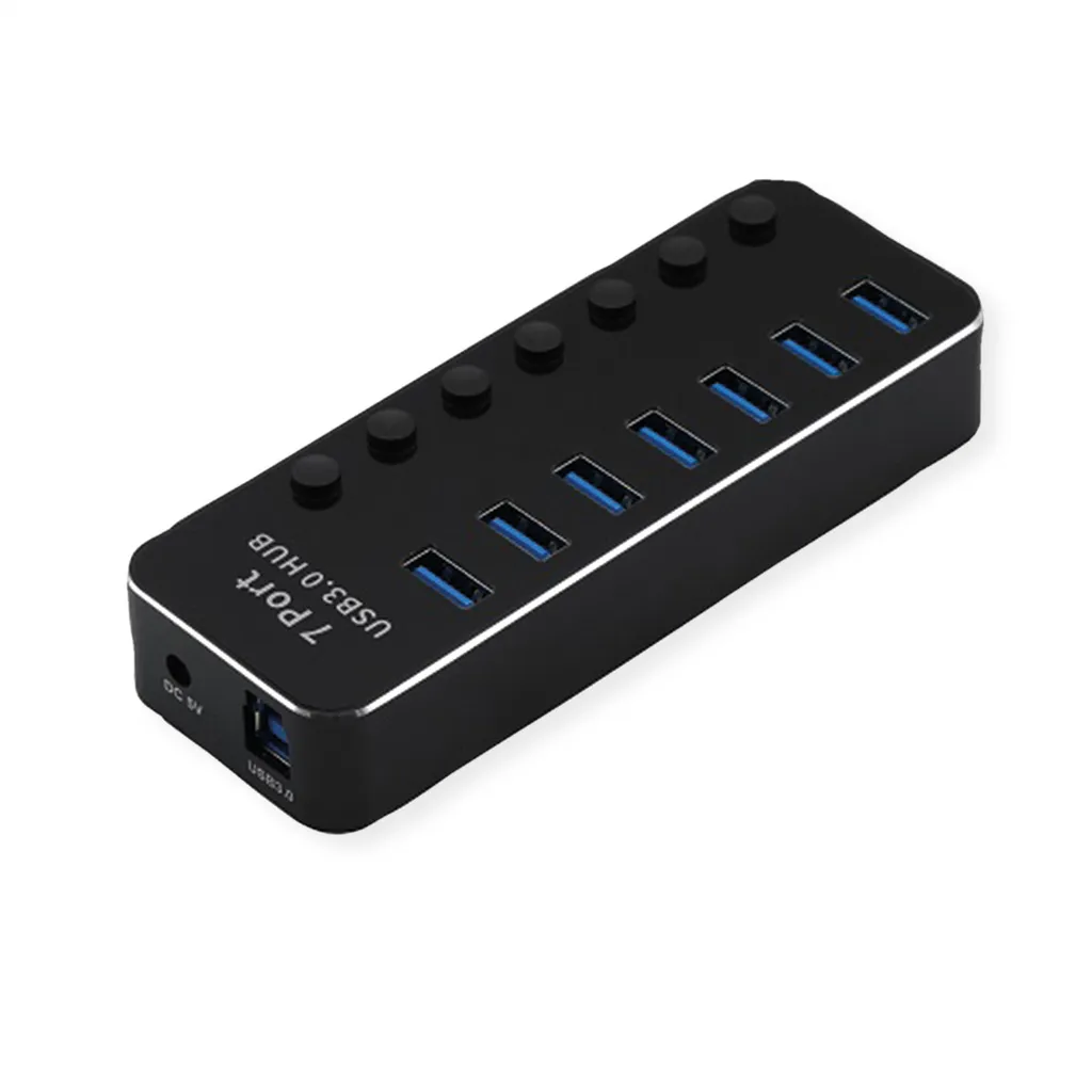 Hub USB 3.2 avec Interrupteurs : Évitez de Débrancher vos Périphériques - 4