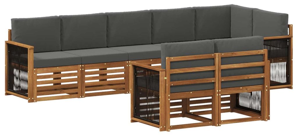 vidaXL Sofagarnituren Massivholz Akazie