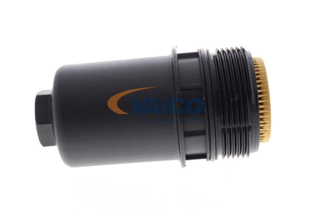VAICO Deckel Ölfiltergehäuse V10-5772 für VW Golf VII Schrägheck (5G1, BQ1, BE1, BE2) GFK (Glasfaserverstärkter Kunststoff) 74mm