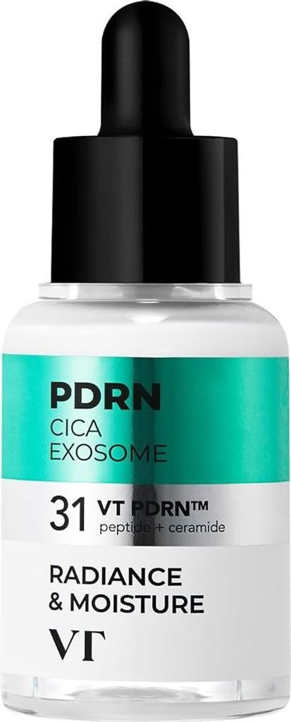 VT Cosmetics PDRN Cica Exosome Firming Ampoule 30 ml Gesichtsserum für Feuchtigkeit und Elastizität