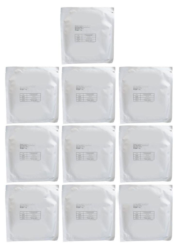 10 Stück Fettgefriermaschine, Membran, Hautschutz, Straffung, Kryotherapie, Gefrierfolie, 110 g, L 34 x 42 cm