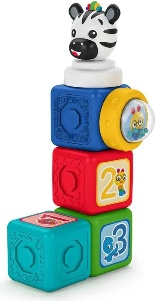 Jeu d'éveil de 6 Cubes d'Activités Magnétiques pour Bébé dès 6 Mois