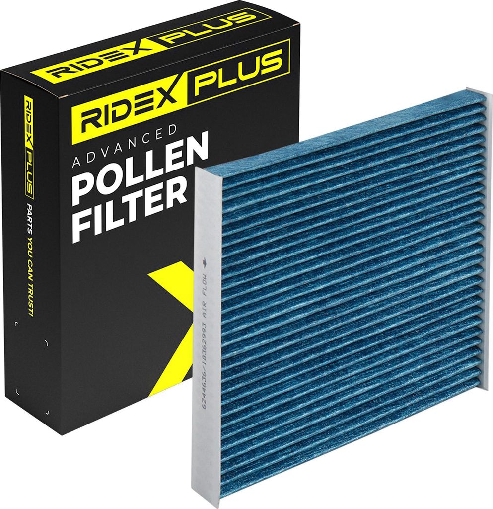 RIDEX PLUS 424I0532P Innenraumfilter Pollenfilter für RENAULT Clio IV Schrägheck (BH) Aktivkohle