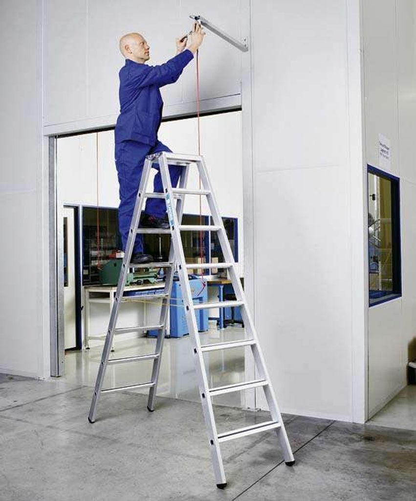 ZARGES Saferstep B - LM-Stufen-Stehleiter 2 x 14 Stufen 41314