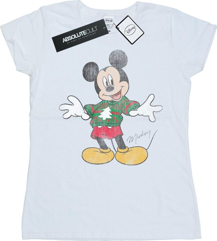 Disney - T-Shirt für Damen BI48684 (M) (Weiß)