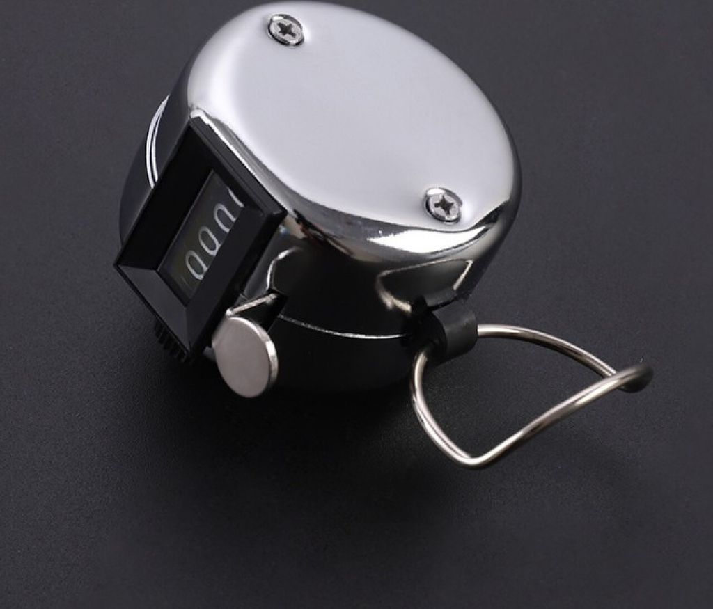 Contatore Manuale A 4 Cifre Rosa – Tally Counter Con Anello Per Pollice, Da 0 A 9999 - 3