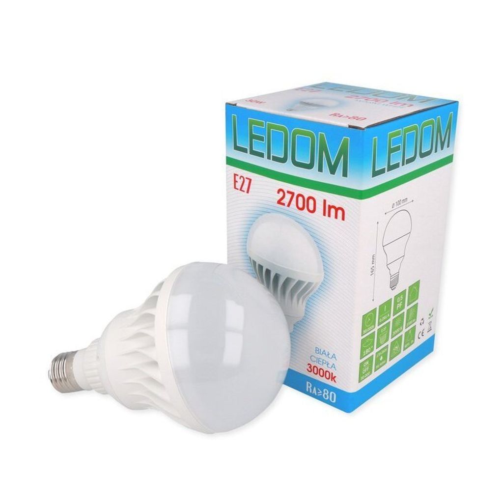 10x E27 30W LED 2700 lm Leuchtmittel Warmweiß Ceramic Glühbirne Energiesparlampe Glühlampe +