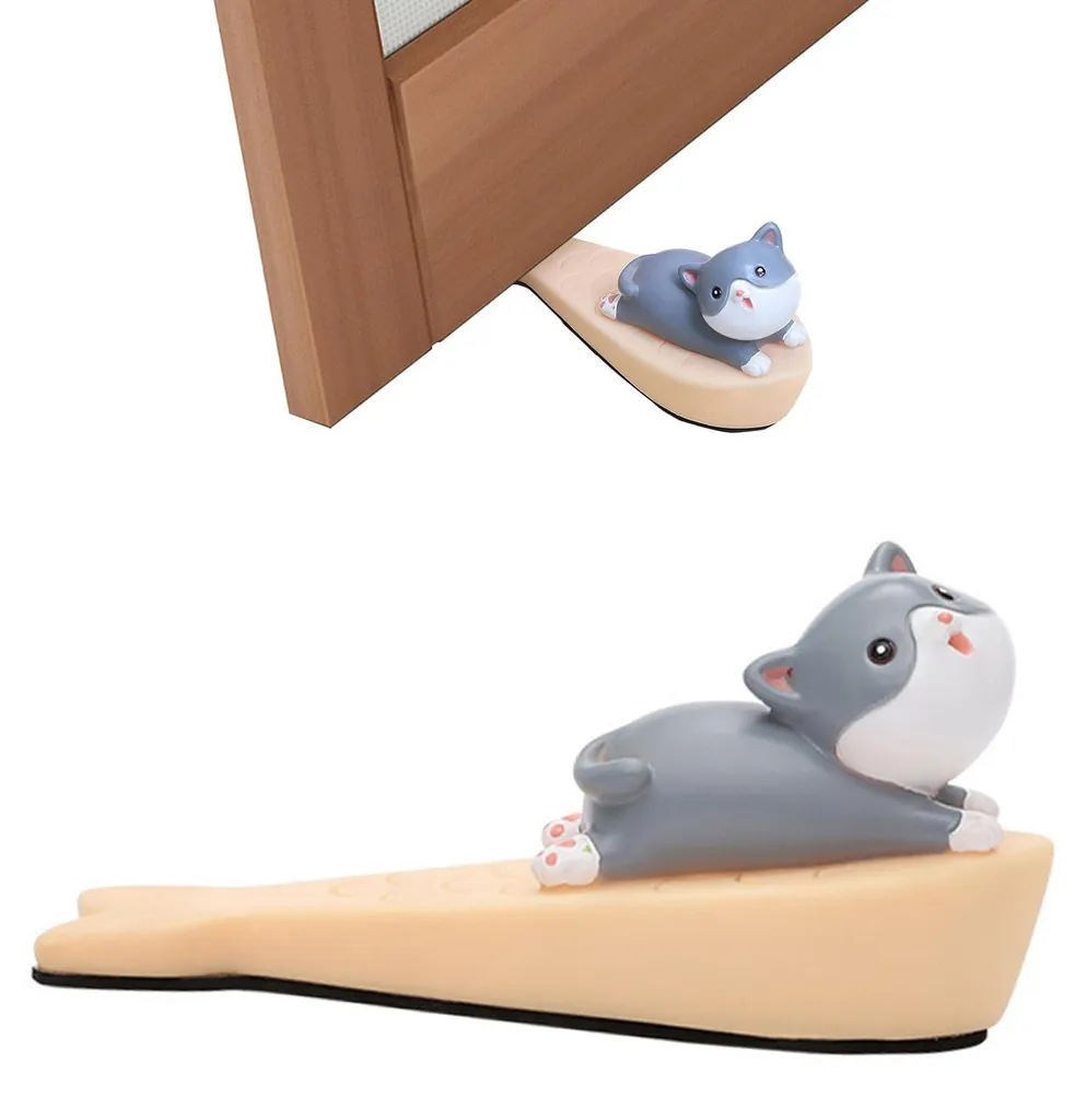 Cale-porte décoratif motif dessin animé pour chambre enfant et salon - 12cm