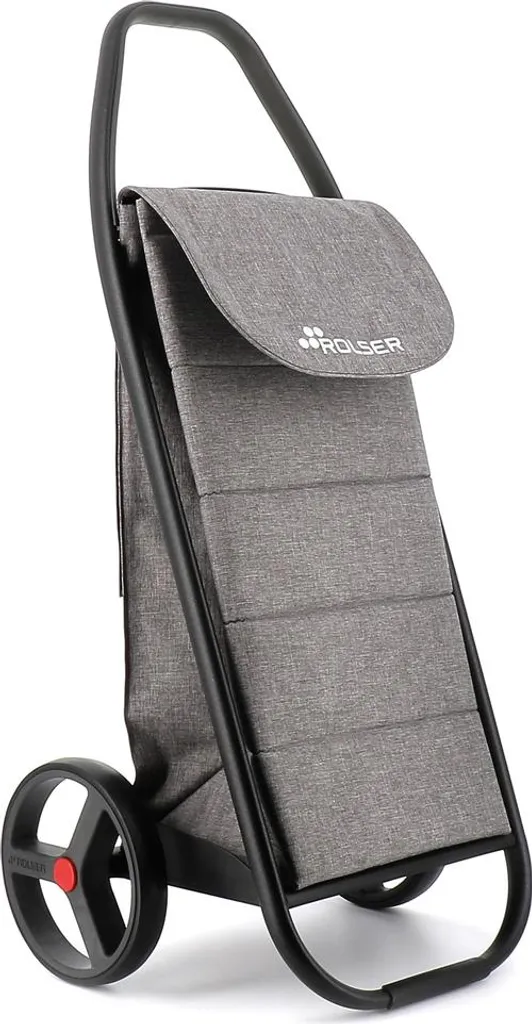 Poussette de Marché Rolser 2 Roues Tweed Polar Gris - Pour Courses Faciles