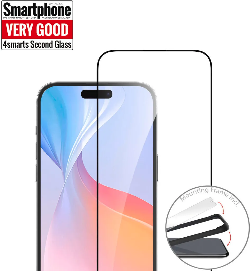 Salva il tuo Schermo! 4smarts Secondo Bicchiere Vetro Antirottura