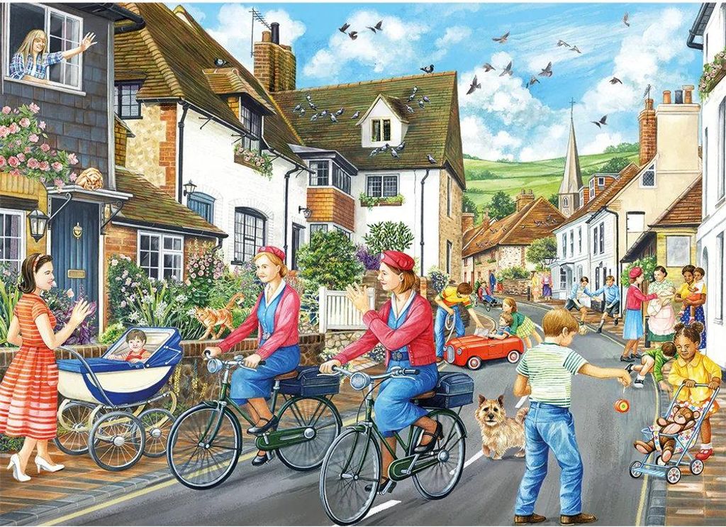 Gibsons Puzzle Merry Midwives 500XL - große Puzzleteile