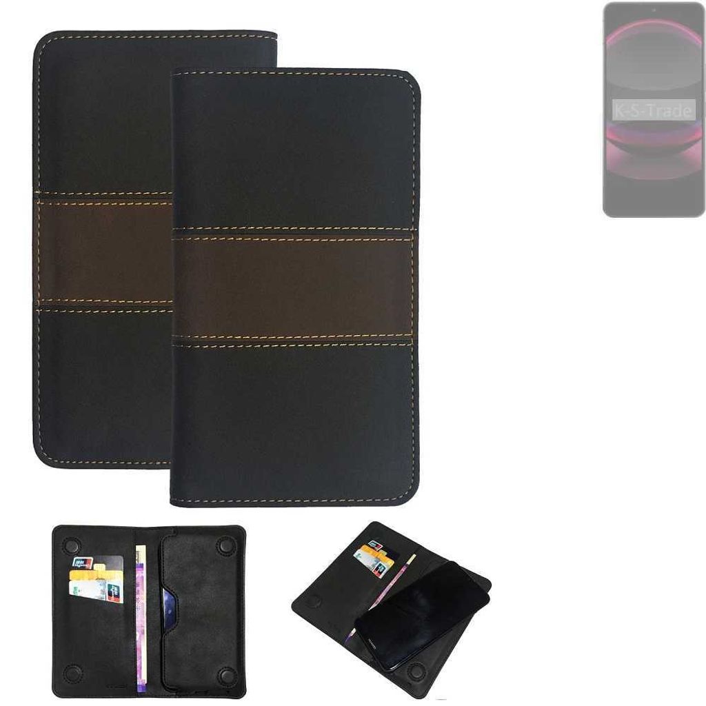 K-S-Trade Hülle Handyhülle kompatibel mit Sharp Aquos R8s Pro Schutzhülle Walletcase Bookstyle Tasche Schutz Case Handytasche Wallet Cover