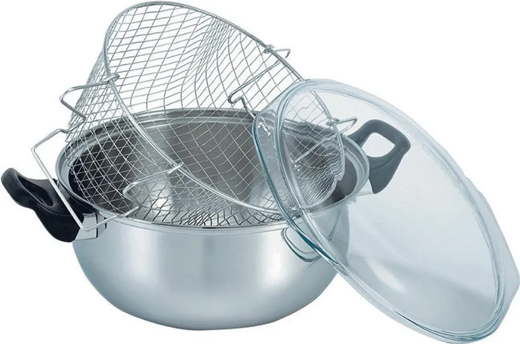 Beka friteuse 26cm inox 14302014 robuste compatible tous feux vif