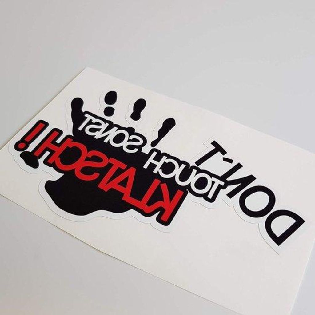 Autosticker-Set - Weerbestendig Vinyl - Großes Format - Vielfarbig - 135 x 75 cm
