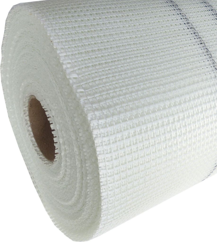 50m² Putzgewebe Gewebe Putz 4mm x 4mm WDVS VWS (1m x 50m) Armierungsgewebe Gittergewebe 165g/m² Glasfasergewebe Glasfaser Fassade BOHRFUX
