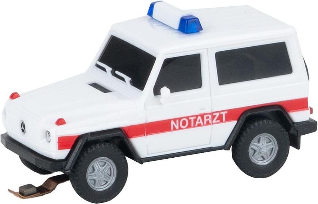 Faller Car System 161448 H0 SUV MB G-Klasse Notarzt (HERP Bausatz od. Zubehör