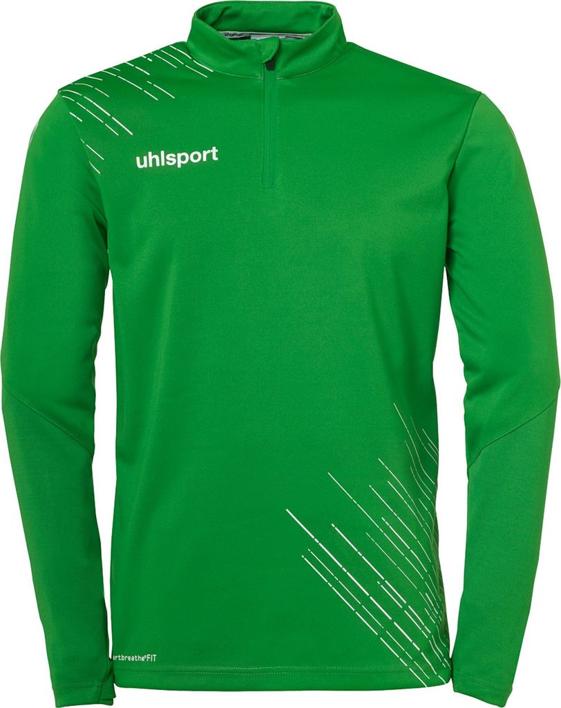 Uhlsport Score 26 1/4 Zip Top Herren Kinder grün weiß Gr 4XL