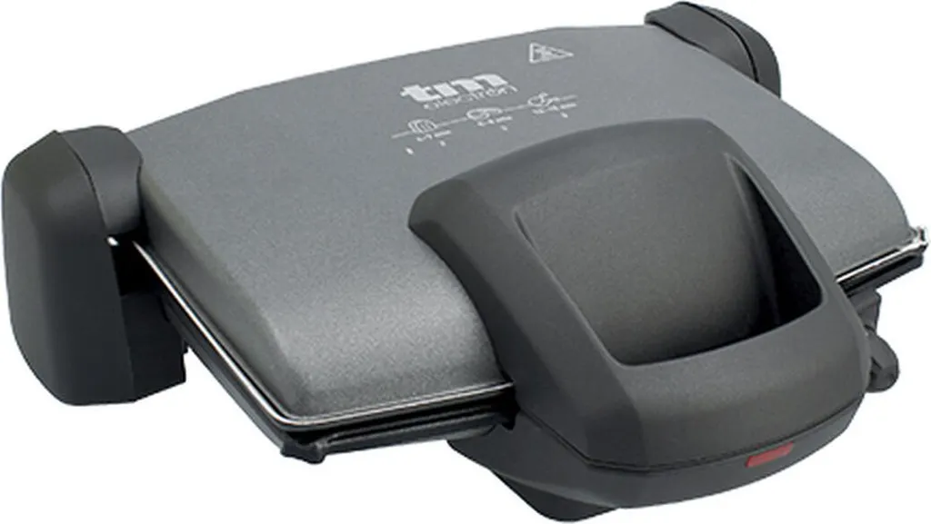 Gril de Contact pour Barbecue d'Intérieur et Paninis Croustillants