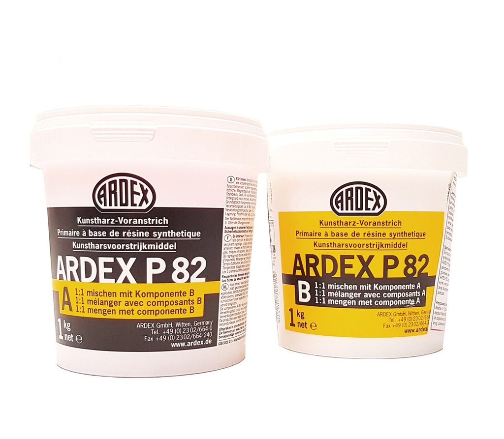 Ardex P 82 2 kg Kunstharz Voranstrich 2K Haftbrücke auf Produktbild 