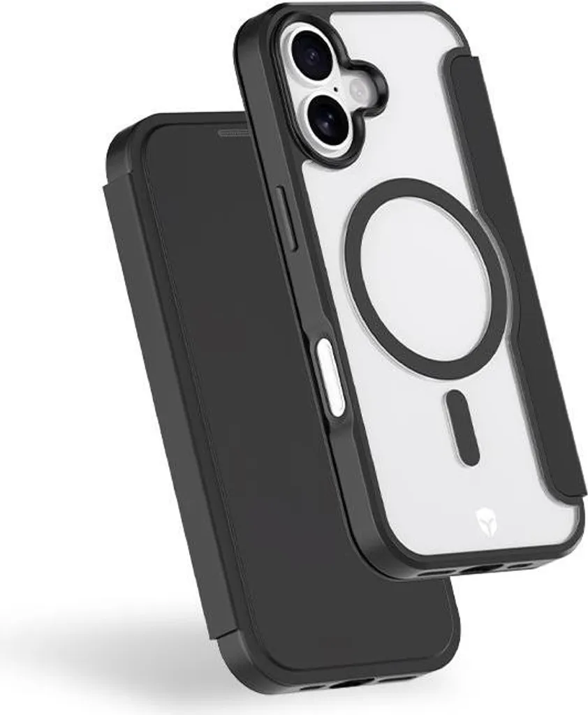 Housse Intégrale iPhone 17 avec MagSafe Noir GRS en Matière Recyclée