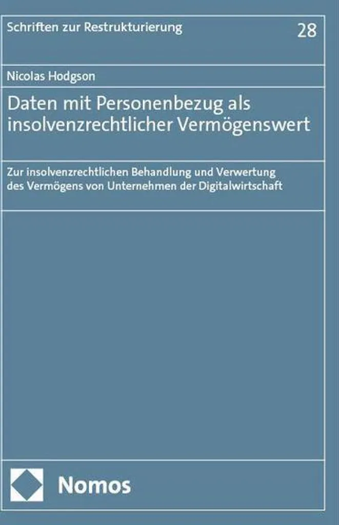 Données à caractère personnel et droit de l'insolvabilité - Guide Juridique