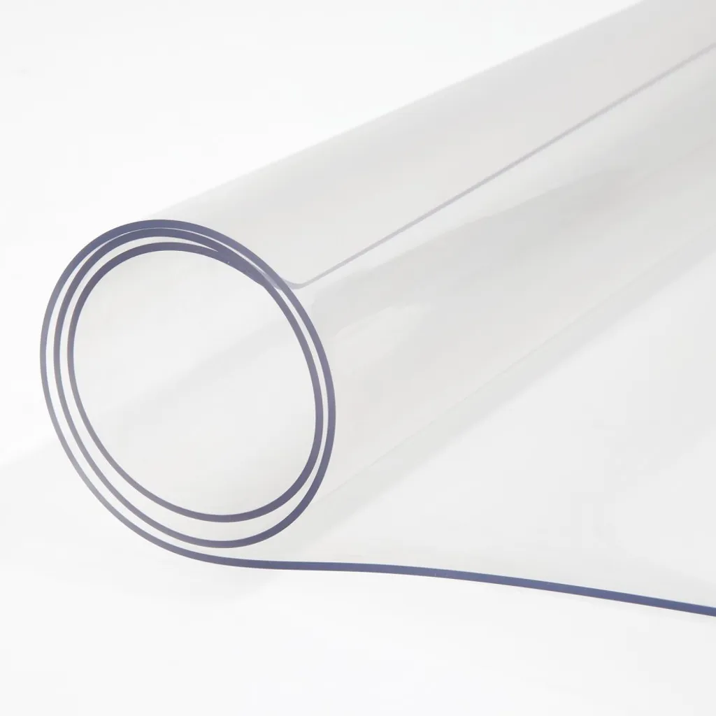 Nappe imperméable transparente en vinyle - Protection de table 91x152cm - 9